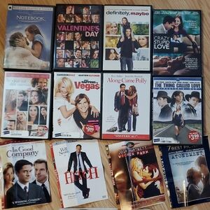 16 Romantic Comedy and Drama DVD Collection In EUC